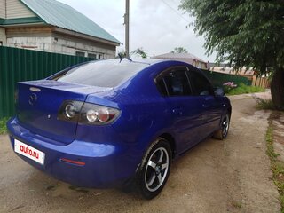 2006 Mazda 3 I (BK) Рестайлинг, синий, 450000 рублей, вид 3