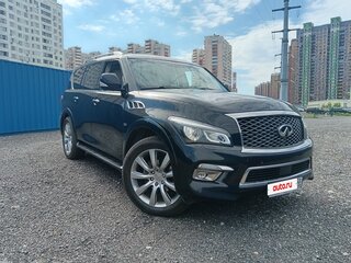2016 Infiniti QX80 I Рестайлинг, чёрный, 2900000 рублей, вид 2