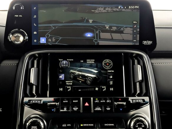 2026 Lexus LX 600 IV, чёрный - вид 11