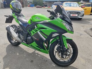 2014 Kawasaki Ninja 300, зелёный, 370000 рублей, вид 1