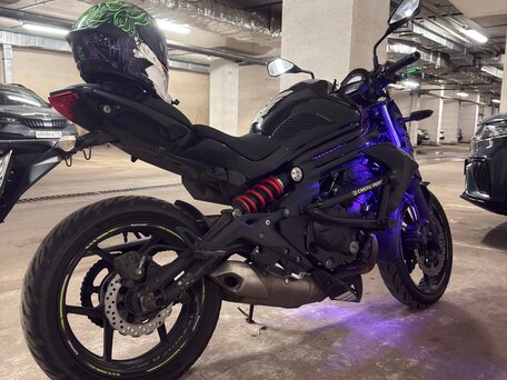 2014 Kawasaki ER-6N, чёрный, 419999 рублей, вид 4