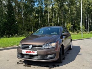 2017 Volkswagen Polo V Рестайлинг, коричневый, 1200000 рублей, вид 5