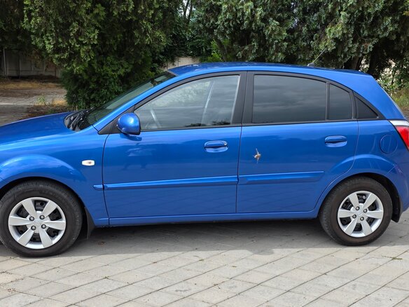 2011 Kia Rio II Рестайлинг, синий, 605000 рублей - вид 3