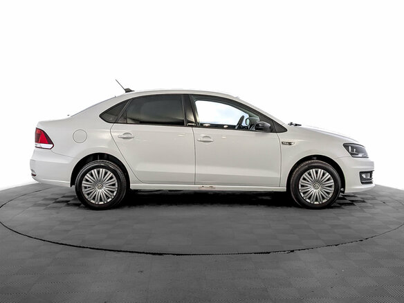 2018 Volkswagen Polo V Рестайлинг, белый, 985000 рублей - вид 3