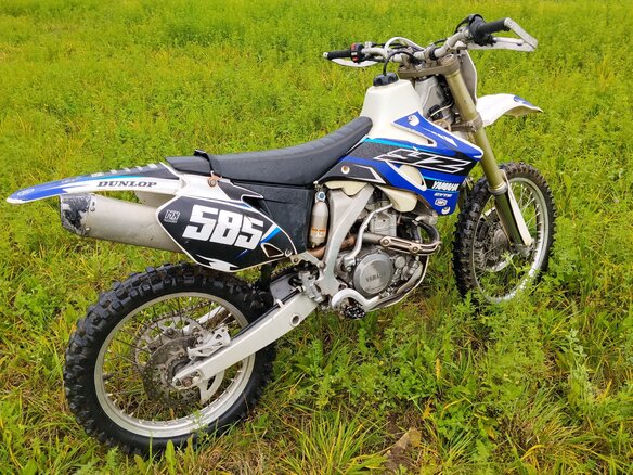2006 Yamaha YZ450F, белый, 250000 рублей - вид 5