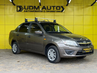 2016 Lada (ВАЗ) Granta I, коричневый, 379000 рублей, вид 3