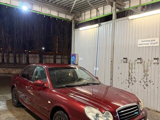 2006 Hyundai Sonata ТагАЗ IV (EF) Рестайлинг, красный, 290000 рублей, вид 3