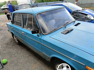 1991 Lada (ВАЗ) 2106, синий, 100000 рублей, вид 4