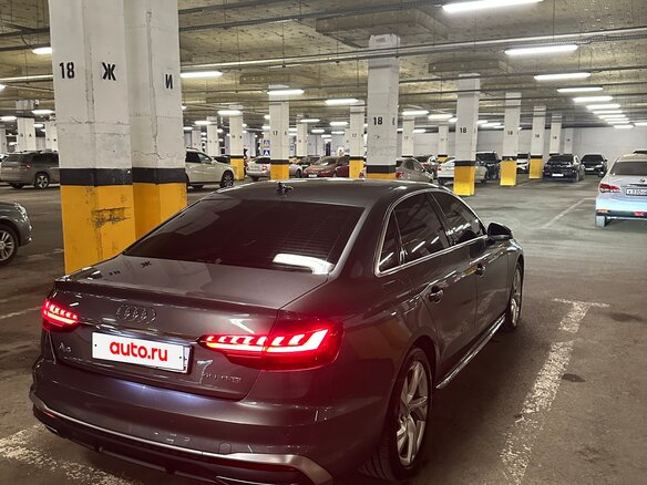 2020 Audi A4 40 TFSI V (B9) Рестайлинг, серый, 2900000 рублей - вид 2