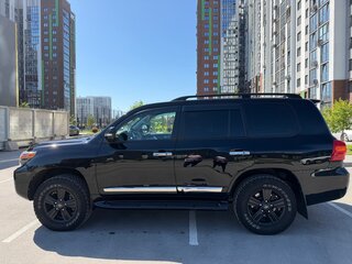 2014 Toyota Land Cruiser 200 Series Рестайлинг 1, чёрный, 4557000 рублей, вид 2