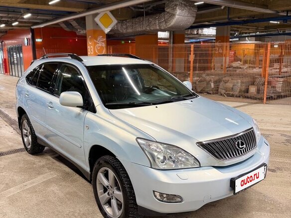 2006 Lexus RX 350 II Рестайлинг, голубой - вид 2