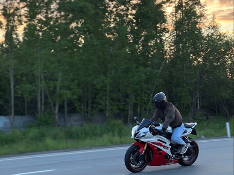 2007 Yamaha YZF-R6, белый, 690000 рублей, вид 5