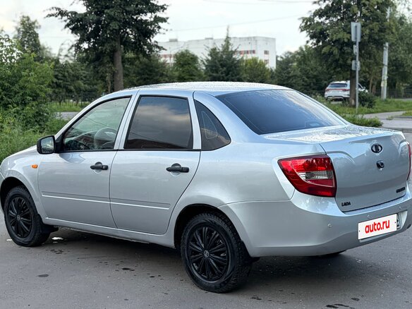 2012 Lada (ВАЗ) Granta I, серебристый - вид 10