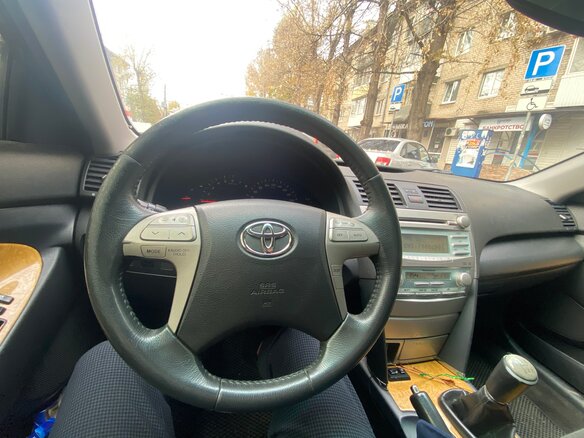 2006 Toyota Camry VI (XV40), чёрный, 720000 рублей - вид 5