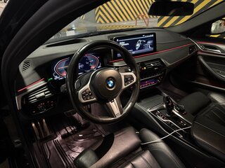 2021 BMW 5 серии 530d xDrive VII (G30/G31/G38) Рестайлинг, чёрный, 5580000 рублей, вид 3
