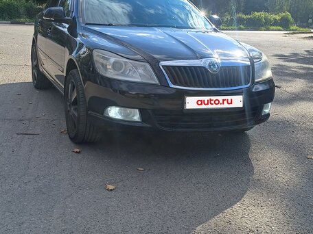 2011 Skoda Octavia II (A5) Рестайлинг, чёрный, 505000 рублей, вид 2