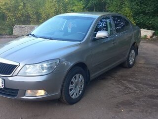 2012 Skoda Octavia II (A5) Рестайлинг, бежевый, 630000 рублей, вид 1