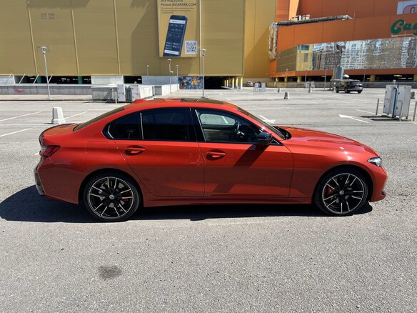 2022 BMW 3 серии M340i xDrive VII (G2x) Рестайлинг, красный, 8200000 рублей - вид 8