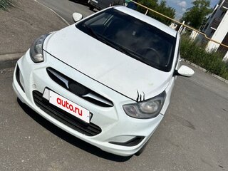 2011 Hyundai Solaris I, белый, 435000 рублей, вид 2
