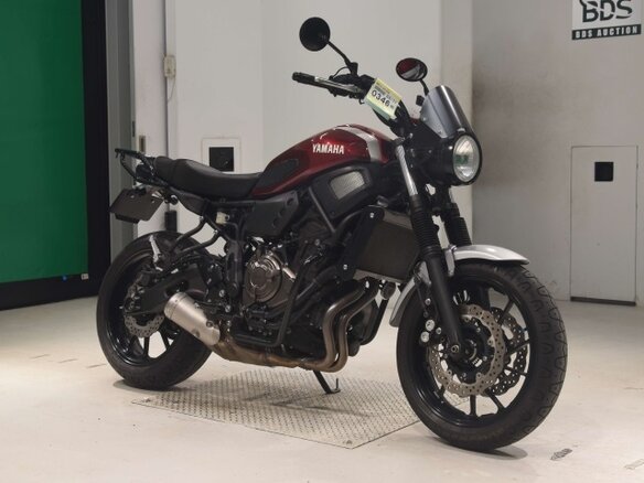 2018 Yamaha XSR700, красный, 568000 рублей - вид 1
