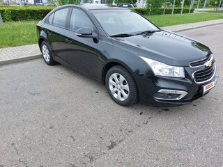 2015 Chevrolet Cruze I Рестайлинг, чёрный, 849048 рублей, вид 2