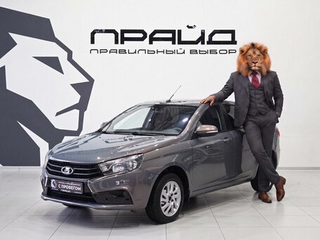 2016 Lada (ВАЗ) Vesta I, серый, 639900 рублей, вид 1