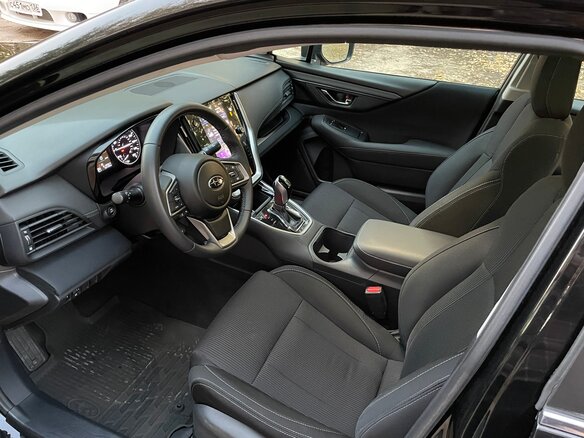2020 Subaru Legacy VII, чёрный, 1700000 рублей - вид 8