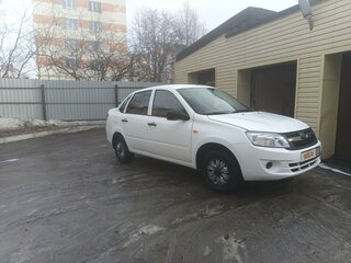 2015 Lada (ВАЗ) Granta I, белый, 265000 рублей, вид 4