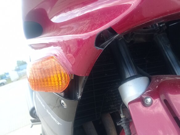 1994 Honda CBR 600F, пурпурный, 280000 рублей - вид 10