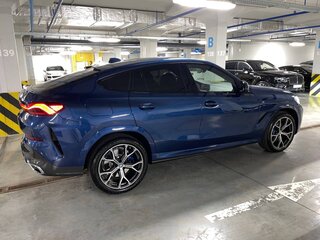 2021 BMW X6 30d III (G06), синий, 9999999 рублей, вид 5