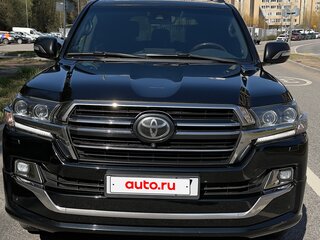 2018 Toyota Land Cruiser 200 Series Рестайлинг 2, чёрный, 6250000 рублей, вид 1