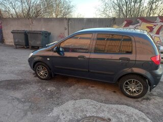 2008 Hyundai Getz I Рестайлинг, серый, 450000 рублей, вид 4
