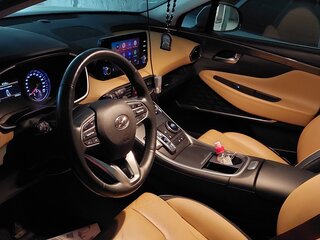 2021 Hyundai Santa Fe IV Рестайлинг, серый, 3900000 рублей, вид 4