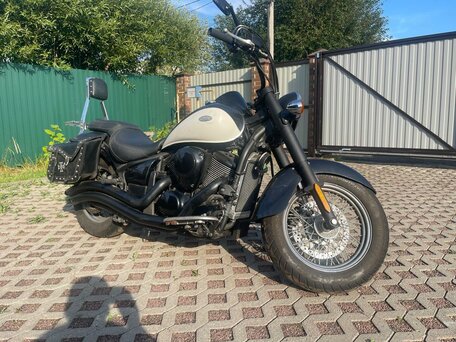 2012 Kawasaki VN900 Vulcan, серебристый, 500000 рублей, вид 3