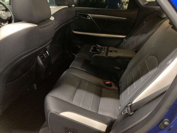 2020 Lexus RX 450h IV Рестайлинг, синий, 6600000 рублей - вид 6