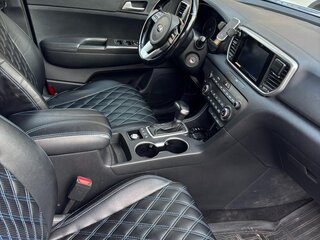 2019 Kia Sportage IV Рестайлинг, синий, 2100000 рублей, вид 5