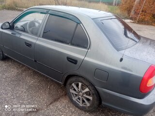 2006 Hyundai Accent ТагАЗ II, серый, 530000 рублей, вид 4