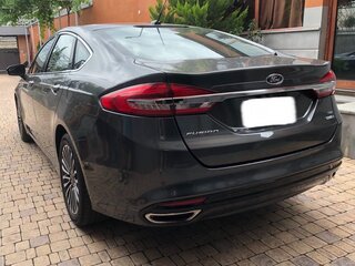 2017 Ford Fusion (North America) II Рестайлинг, серый, 1730000 рублей, вид 5