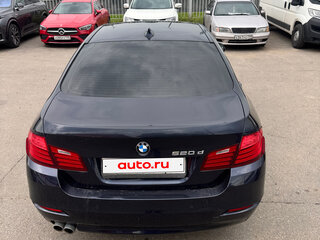 2013 BMW 5 серии 520d VI (F10/F11/F07) Рестайлинг, синий, 1850000 рублей, вид 5