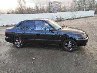 2008 Hyundai Accent ТагАЗ II, чёрный, 430000 рублей, вид 4