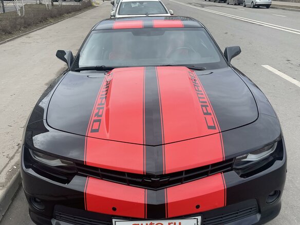 2015 Chevrolet Camaro V Рестайлинг, чёрный, 1850000 рублей - вид 1