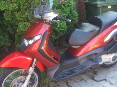 2008 Piaggio Beverly, красный, 125000 рублей, вид 1