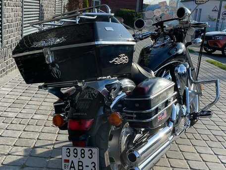 2010 Honda VT 1300CS Sabre, чёрный, 506570 рублей, вид 2