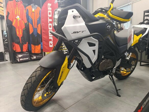 2026 QJMotor SVT 650 X, жёлтый, 729000 рублей
