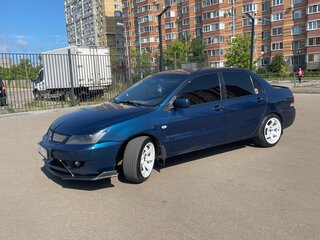 2005 Mitsubishi Lancer IX Рестайлинг, синий, 650000 рублей, вид 3