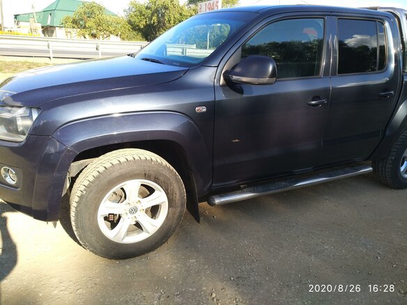 2011 Volkswagen Amarok I, синий - вид 5