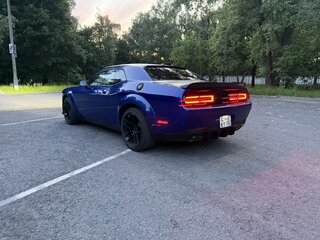 2019 Dodge Challenger III Рестайлинг 2, синий, 3690000 рублей, вид 4