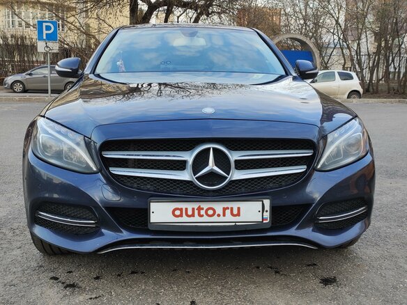 2014 Mercedes-Benz C-Класс 180 IV (W205), синий, 1820000 рублей