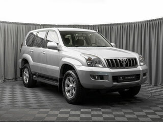 2008 Toyota Land Cruiser Prado 4-speed 120 Series Рестайлинг, серебристый, 1990000 рублей, вид 2