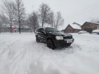 2001 Jeep Grand Cherokee II (WJ), чёрный, 470000 рублей, вид 4